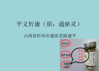 中国行业先进人物 ——中医专家、山西平义堂中医药贸易有限公司董事长陈建平